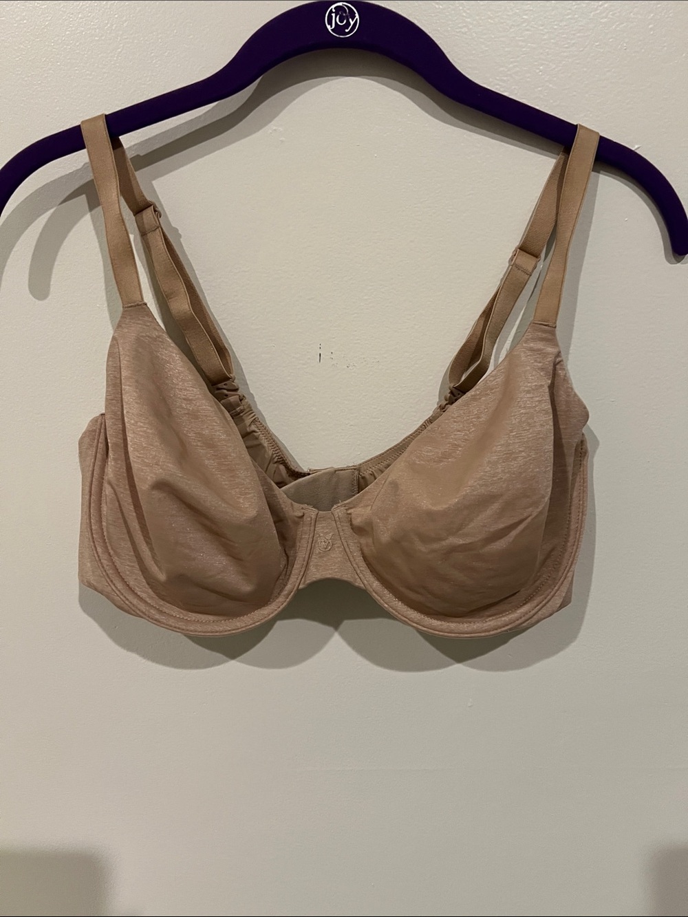 Victoria's Secret Light Nude Underwire Bra unlined semi Demi